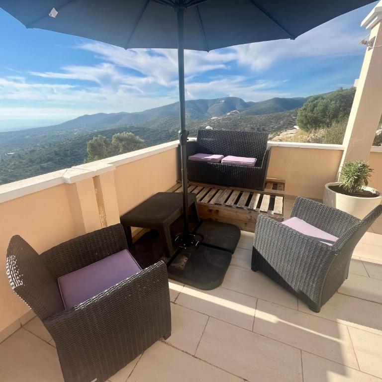 Duplex avec Jacuzzi, piscine, terrasses et vues a 180º sur la mer - Casa con 1 dormitorio - 18