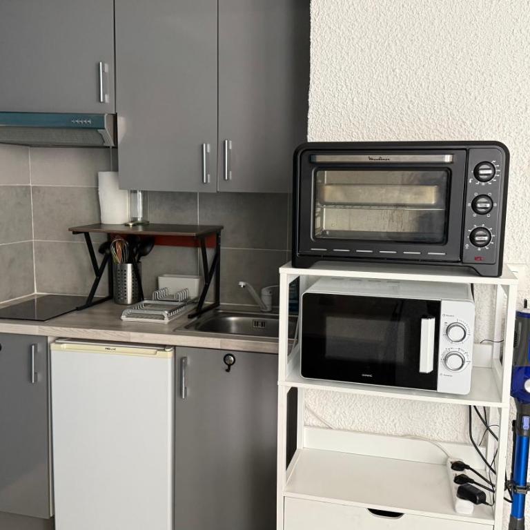 Studio 4 à 5 personnes Saint Jean Montclar - Appartement 1 Chambre - 6