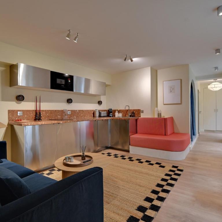 Marais Archives -Architect Flat 2BR 2SDB with AC - Appartement 2 Chambres Deluxe - 8