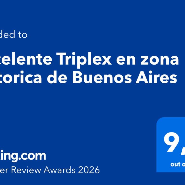 Excelente Triplex en zona historica de Buenos Aires - Apartamento de 3 dormitorios con balcón - 2