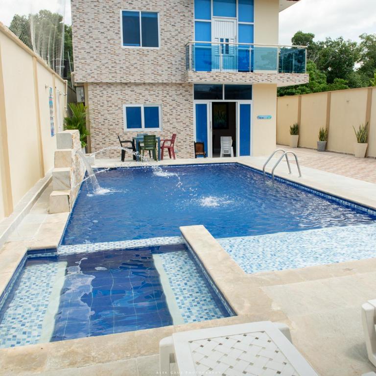 Cabanas Villa Antonella Covenas - Habitación Doble grande - 2 camas - 1