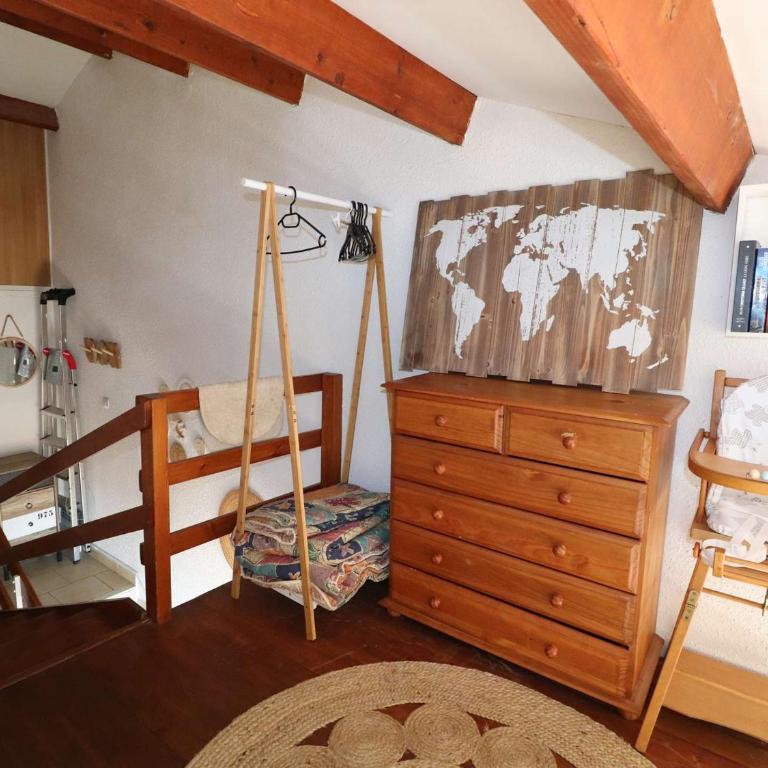 Charmant Duplex Climatisé, 2 Pièces avec Mezzanine, Parking et Terrasse, Proche Mer et Commerces - FR-1-307-235 - Apartment - 18