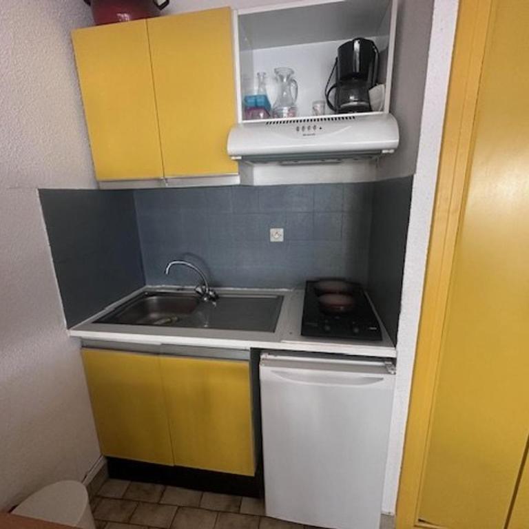 Studio-Cabine 4 Pers, Terrasse, Jardin, Parking, Animaux admis - FR-1-731-99 - Studio - 7
