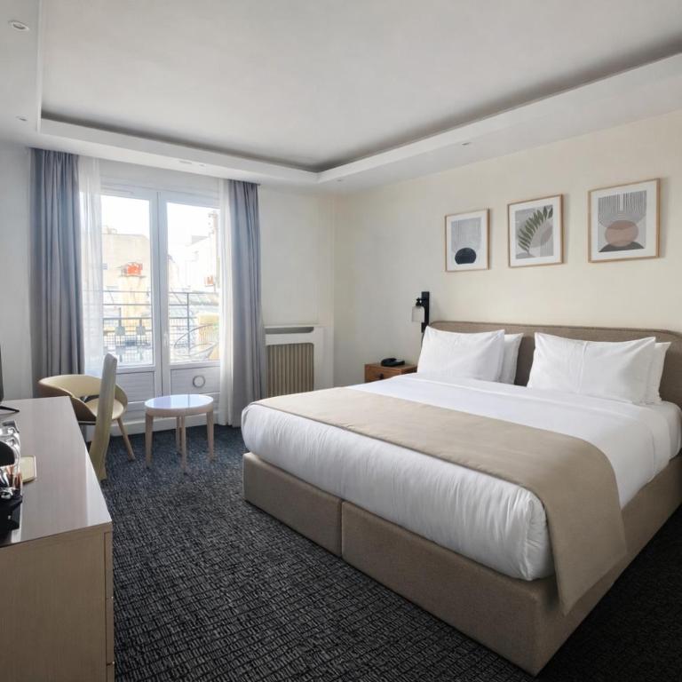 Hôtel Atala Champs Elysees - Chambre Double de Luxe - Vue sur Tour Eiffel - 2