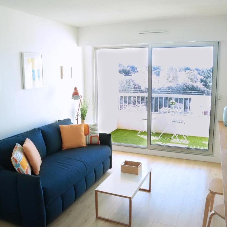Studio dernier étage vue mer Clim et Wifi - Apartment mit 1 Schlafzimmer - 1