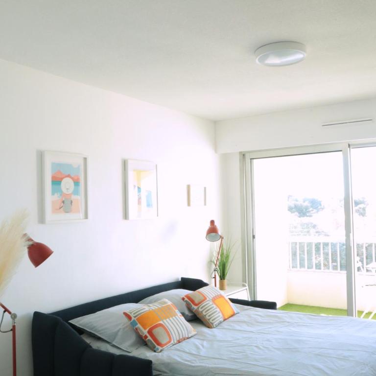 Studio dernier étage vue mer Clim et Wifi - Apartment mit 1 Schlafzimmer - 7