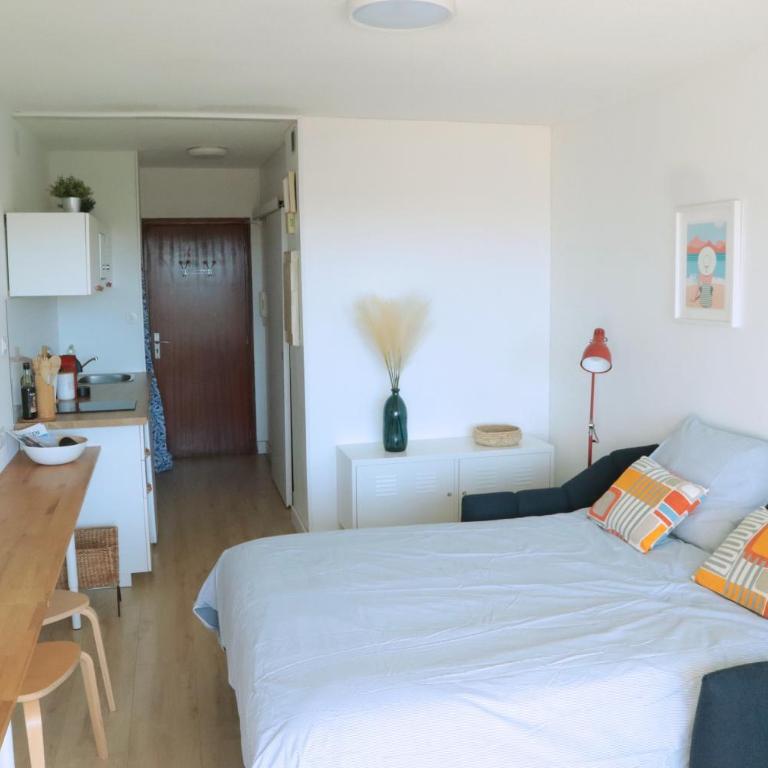 Studio dernier étage vue mer Clim et Wifi - Apartment mit 1 Schlafzimmer - 6