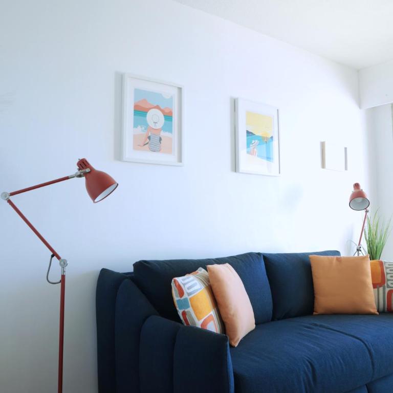 Studio dernier étage vue mer Clim et Wifi - Apartment mit 1 Schlafzimmer - 2