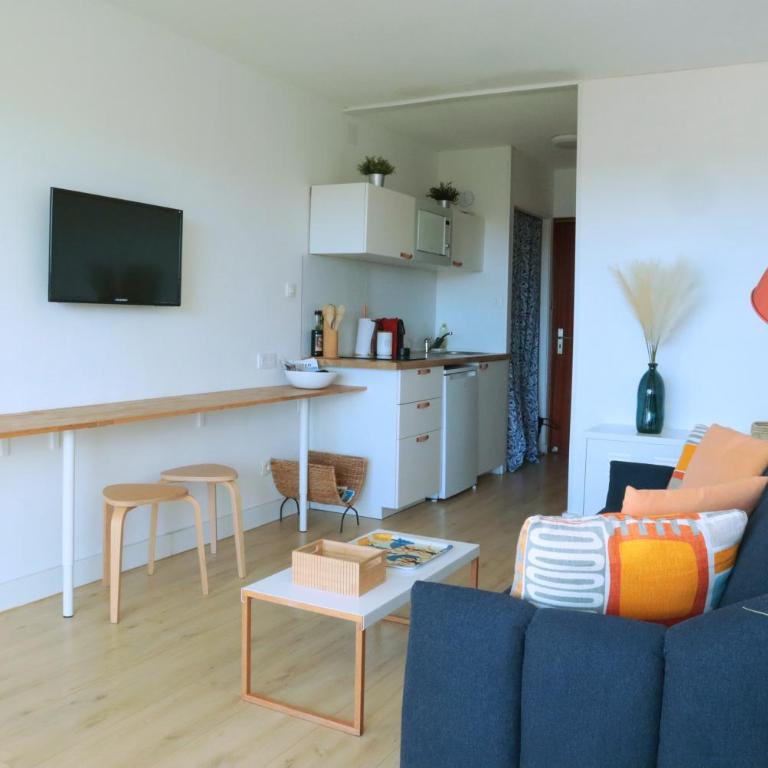 Studio dernier étage vue mer Clim et Wifi - Apartment mit 1 Schlafzimmer - 5