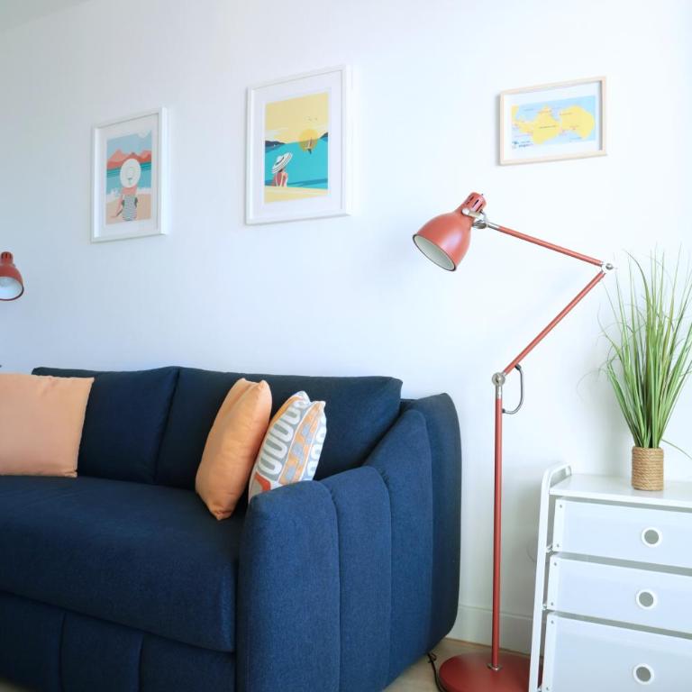Studio dernier étage vue mer Clim et Wifi - Apartment mit 1 Schlafzimmer - 4