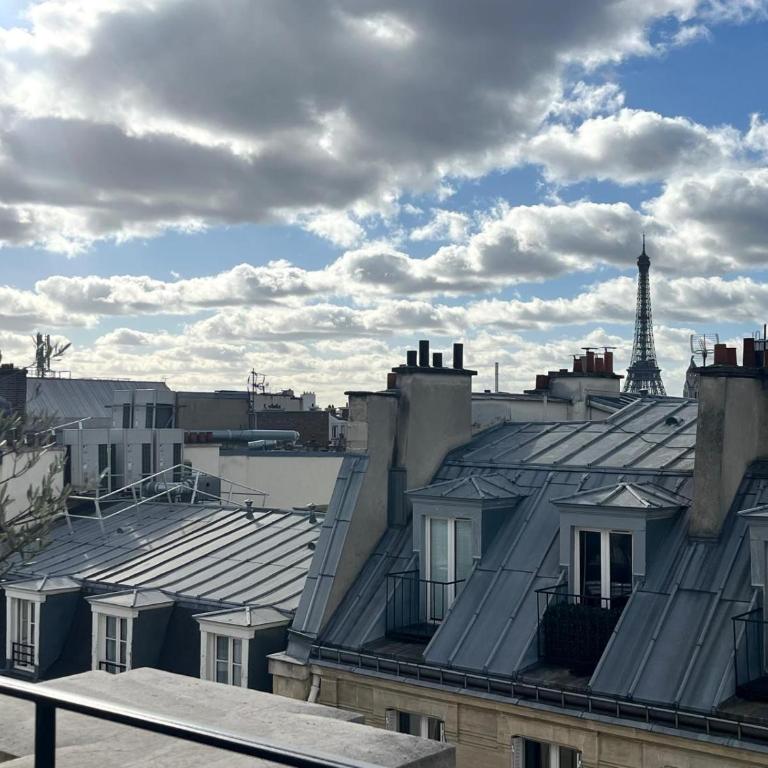 Hôtel Atala Champs Elysees - Chambre Double de Luxe - Vue sur Tour Eiffel - 5
