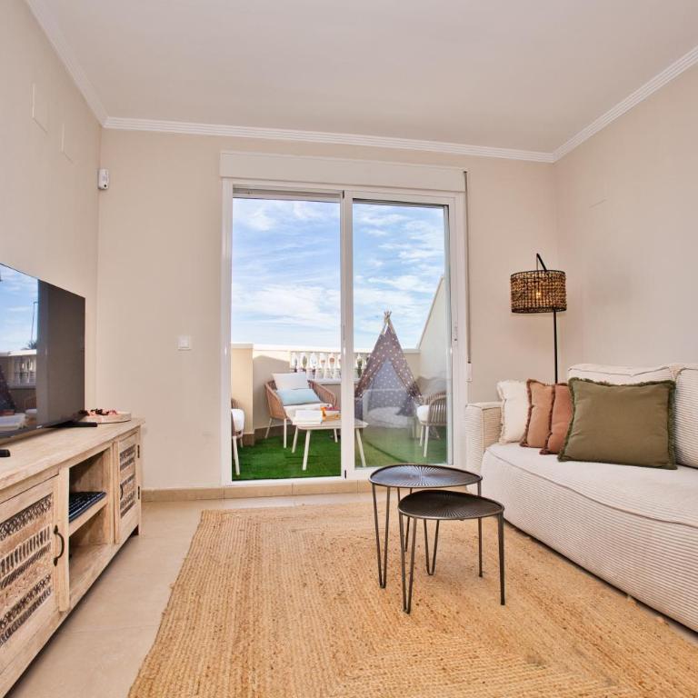 DENIA Playa Santa Ana Adosados - Cómodo apartamento con Piscina, Terraza y Parking, a 2 minutos de la playa - Apartamento de 2 dormitorios - 40
