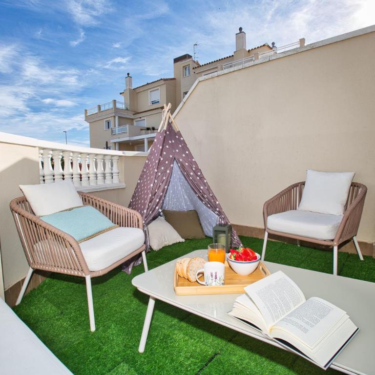 DENIA Playa Santa Ana Adosados - Cómodo apartamento con Piscina, Terraza y Parking, a 2 minutos de la playa - Apartamento de 2 dormitorios - 25