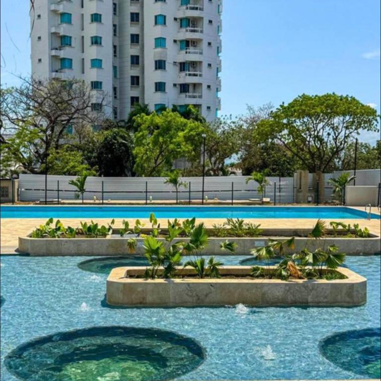 Vista al mar - Piscina - Agua caliente - lavadora - Two-Bedroom Apartment - 4