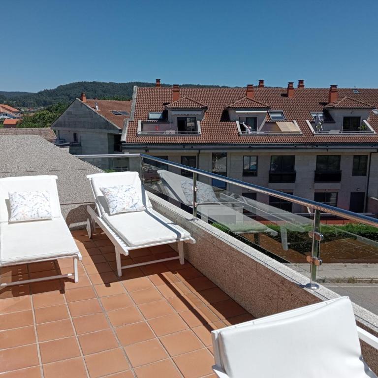 "SANXENXO HOLIDAYS" ATICO CON BARBACOA PRIVADA, PISCINA y GARAJE EN EL CENTRO - Apartamento de 2 dormitorios - 21