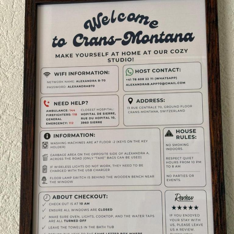 Cosy Studio in Rue Centrale - Crans-Montana - Appartement 1 Chambre - 31