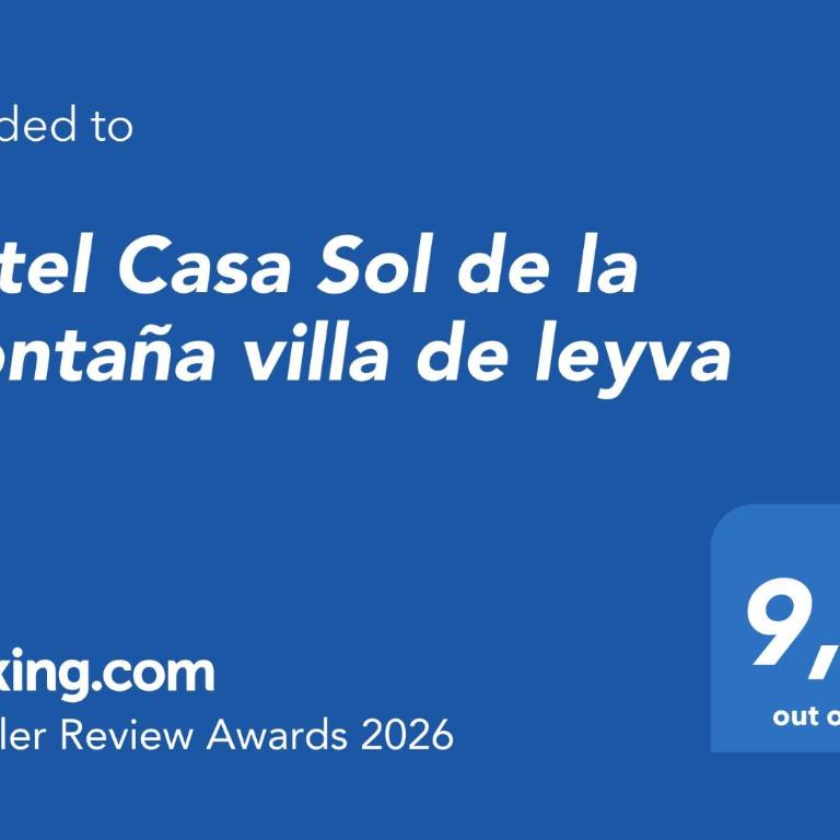 Hotel Casa Sol de la Montaña villa de leyva - Four-Bedroom House - 4