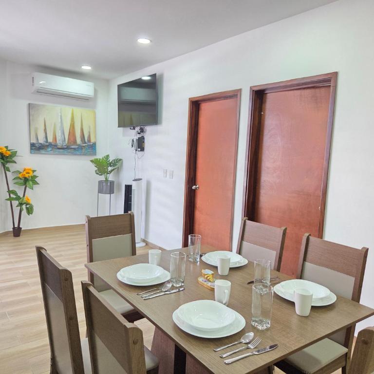 Departamento con vista al Estadio de Béisbol - One-Bedroom Apartment with Balcony - 29