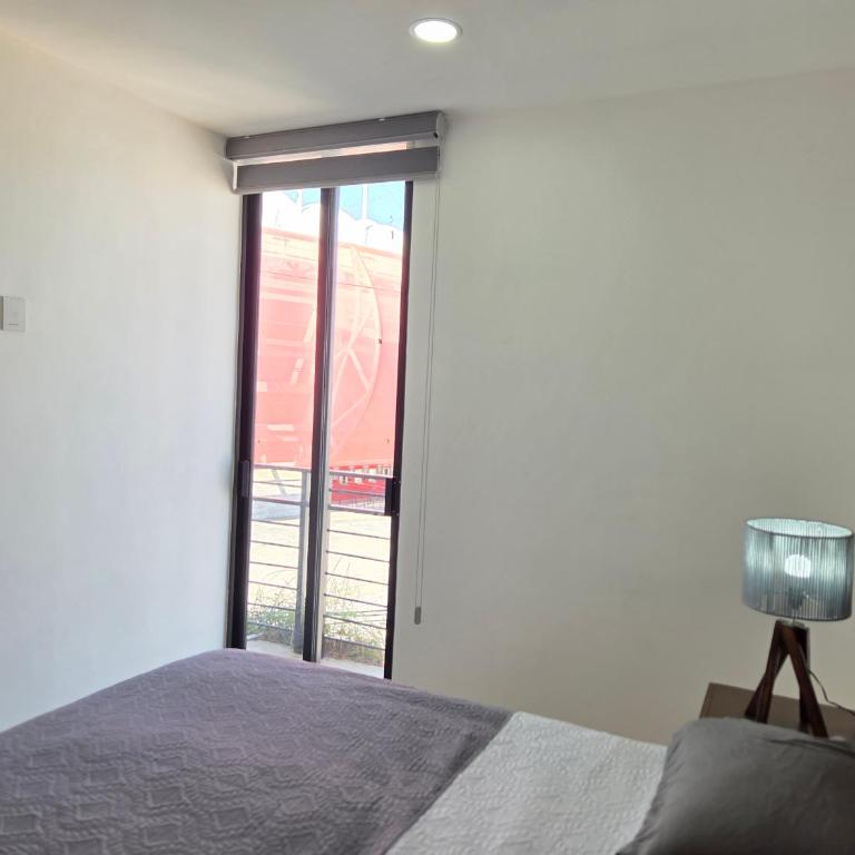 Departamento con vista al Estadio de Béisbol - One-Bedroom Apartment with Balcony - 28