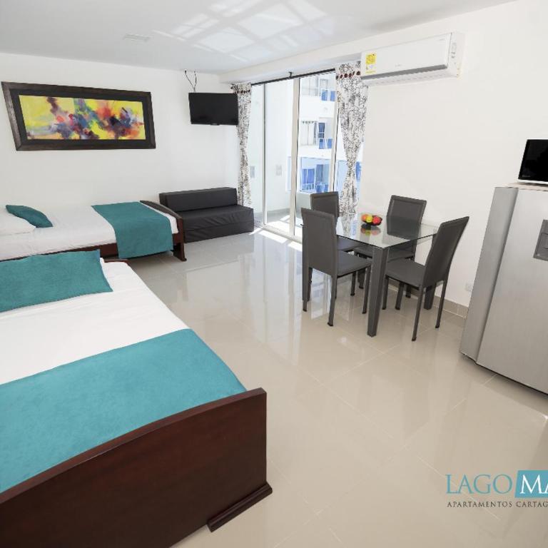 Marea Laguito Apartamentos Cartagena - Studio with Balcony - 4