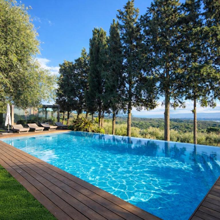 Rahal Etna Luxury Retreat- Private Heated Jacuzzi 98F & Infinity Pool - Appartamento con 2 Camere da Letto e Piscina in Comune - 6