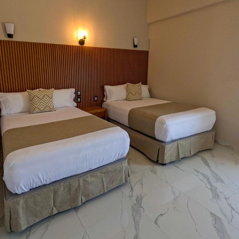 Hotel JVD Inn - Tonalá Centro GDL - Habitación Doble Superior - 2 camas dobles - 2