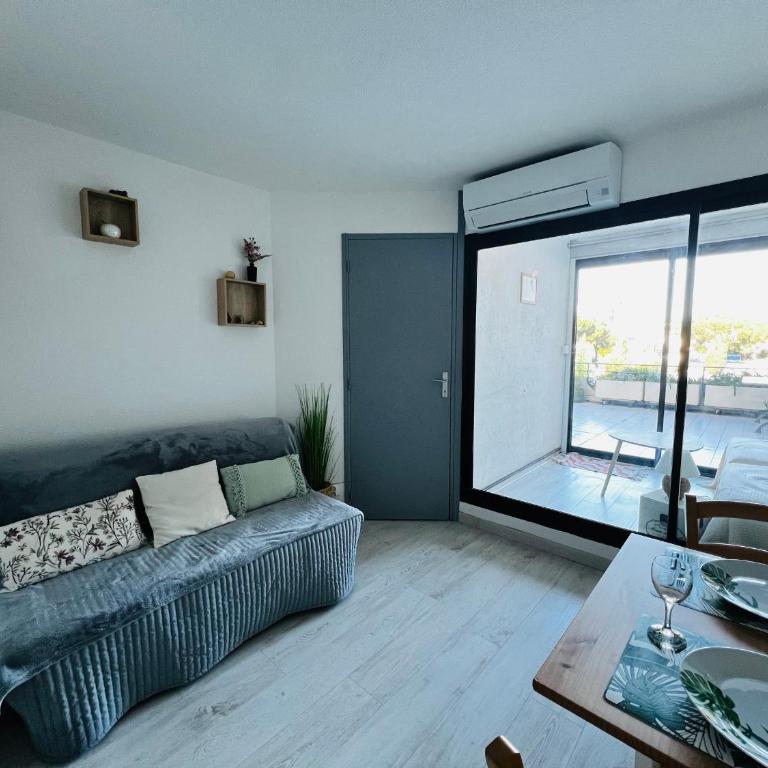 Appartement rénové avec terrasse près du port, 4 couchages - FR-1-309-473 - Apartamento - 11