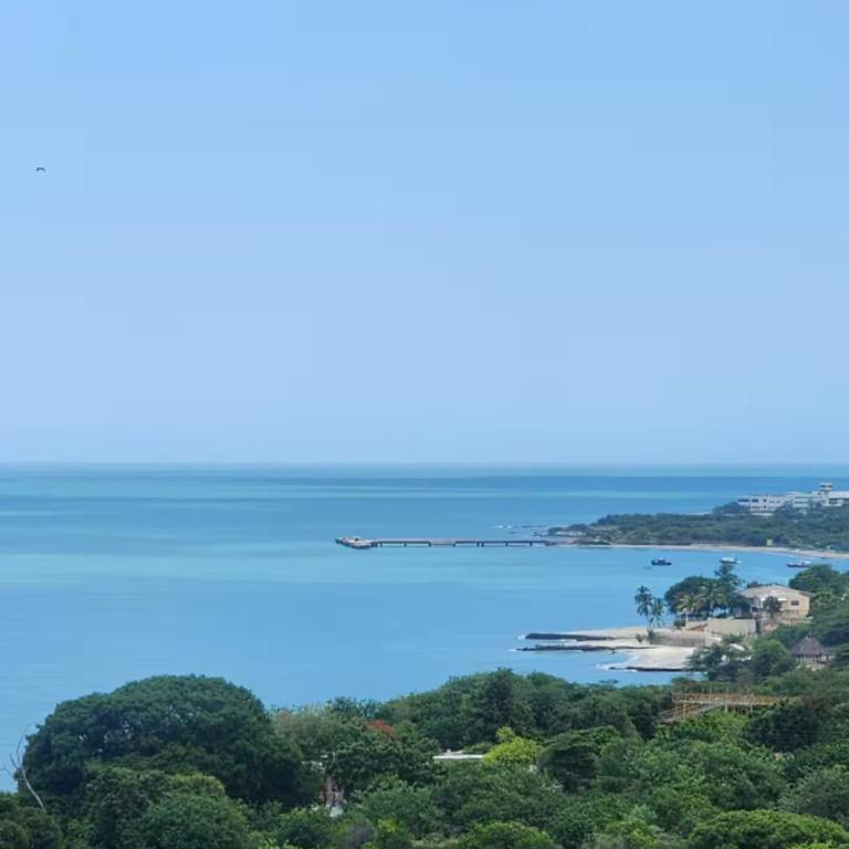 Apartamento moderno con vista al mar, playa y piscinas en Santa Marta - Apartamento de 1 dormitorio - 8