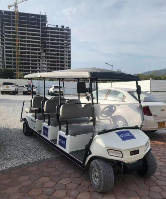 Apartamento moderno con vista al mar, playa y piscinas en Santa Marta - Apartamento de 1 dormitorio - 25