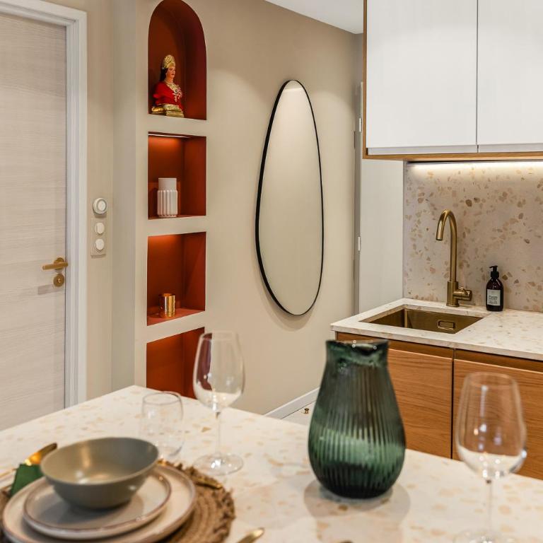 Le Cocon Tropézien avec terrasse privée à 5 minutes du port - Apartment mit 1 Schlafzimmer - 8