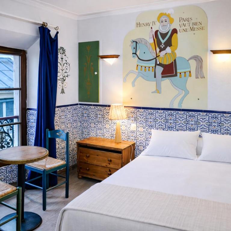 Hotel de Nesle - Chambre Double avec Toilettes Communes - 4