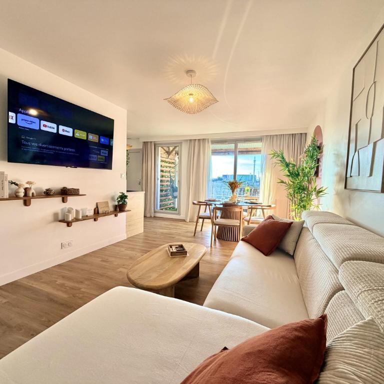 " Cocon Toulousain " Aéroport - Wifi - Parking - Apartment mit 1 Schlafzimmer - 10
