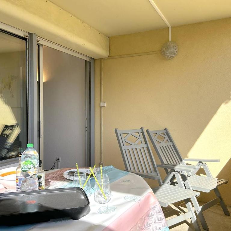 BO490-022 Appartement Studio coin nuit 4 couchages BORMES LES MIMOSAS - Apartamento Estudio - 12