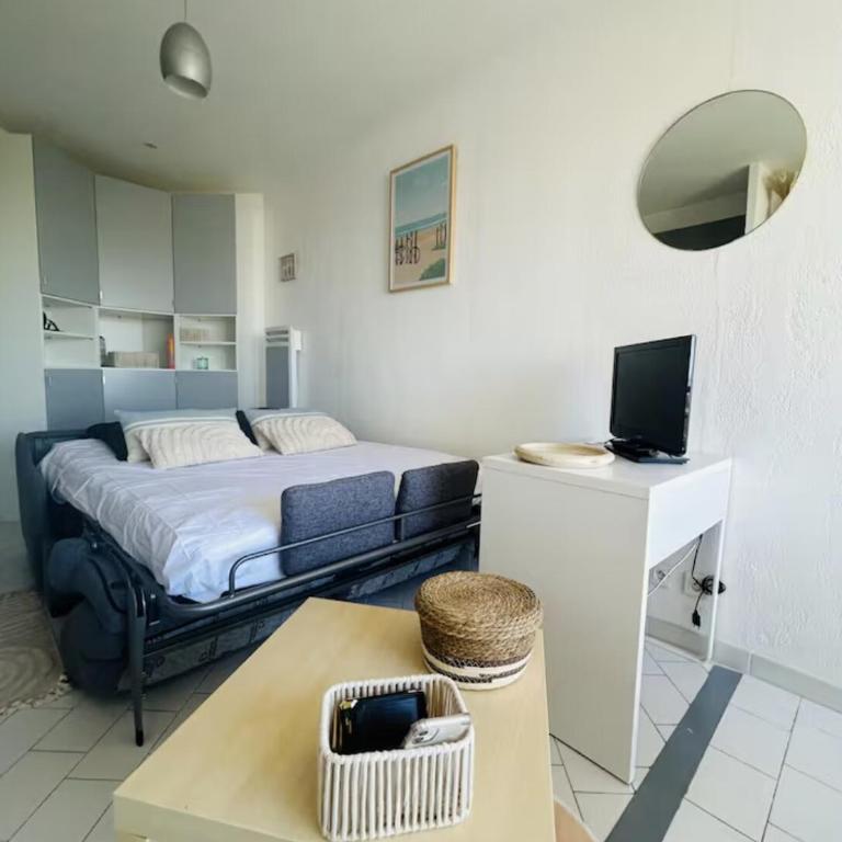Studio vue port Carnon - à 2 pas des plages - Apartment mit 2 Schlafzimmern - 2