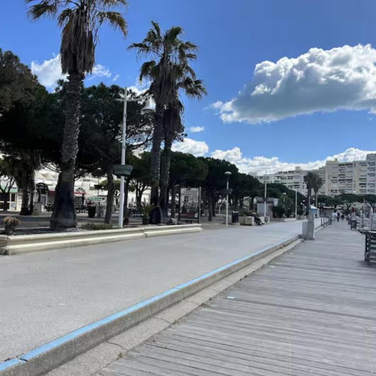 Studio vue port Carnon - à 2 pas des plages - Apartment mit 2 Schlafzimmern - 3