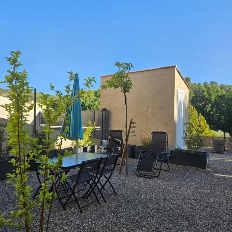 Le jas fleuri - Appartement 1 Chambre - Vue sur Jardin - 38