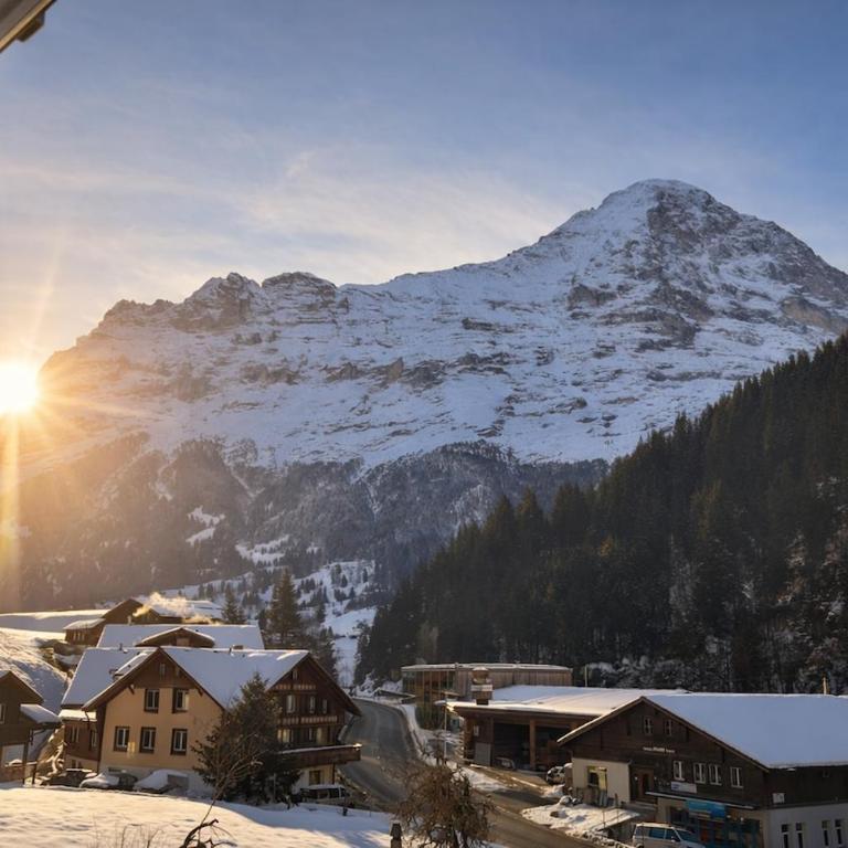 Modern chalet apartment with Eiger view - Apartment mit 2 Schlafzimmern und Bergblick - 11