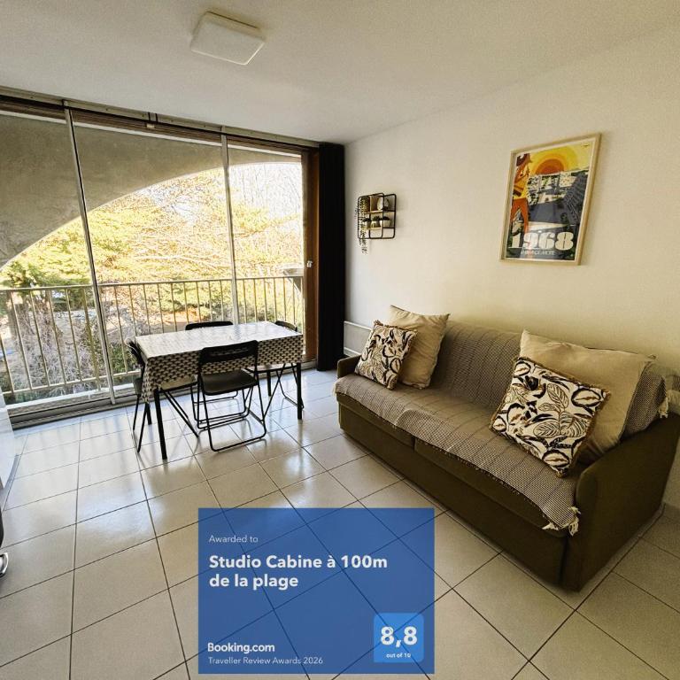 Studio Cabine à 100m de la plage - Apartamento de 2 dormitorios - 27