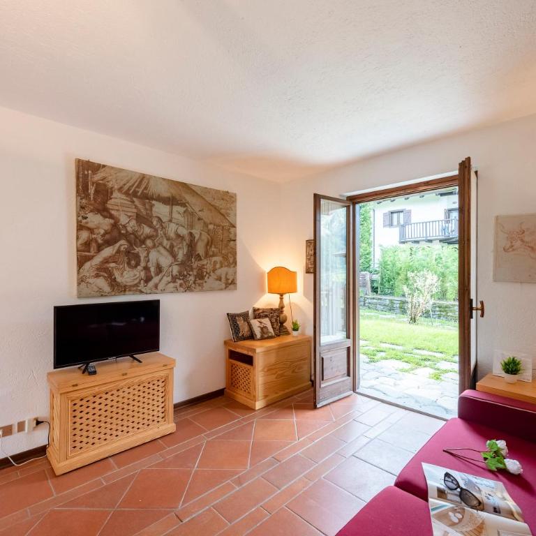 Charming Apart with Garden in Courmayeur - Happy Rentals - Apartment with Mountain View - 12