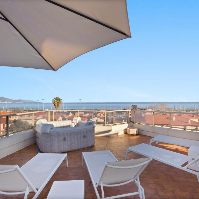 Le Rooftop - Jacuzzi - Mer - Terrasse 180 - Parking - Appartement - 1