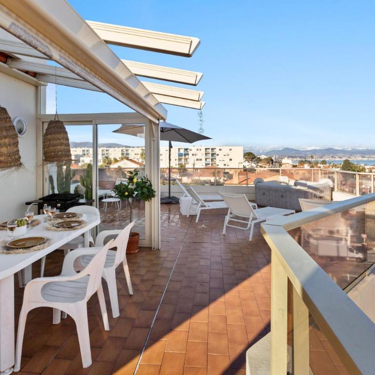 Le Rooftop - Jacuzzi - Mer - Terrasse 180 - Parking - Appartement - 36