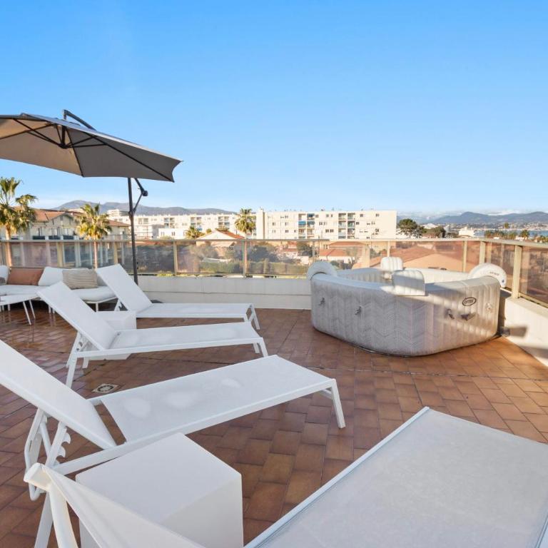 Le Rooftop - Jacuzzi - Mer - Terrasse 180 - Parking - Appartement - 39