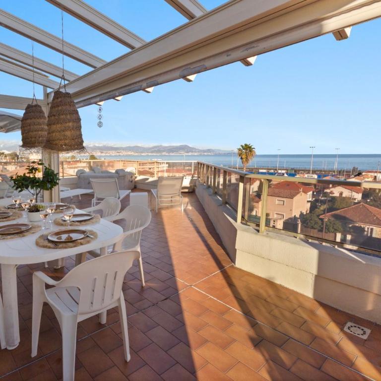 Le Rooftop - Jacuzzi - Mer - Terrasse 180 - Parking - Appartement - 48