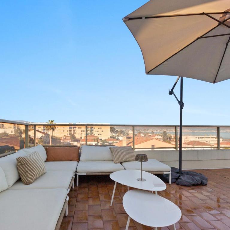 Le Rooftop - Jacuzzi - Mer - Terrasse 180 - Parking - Appartement - 46