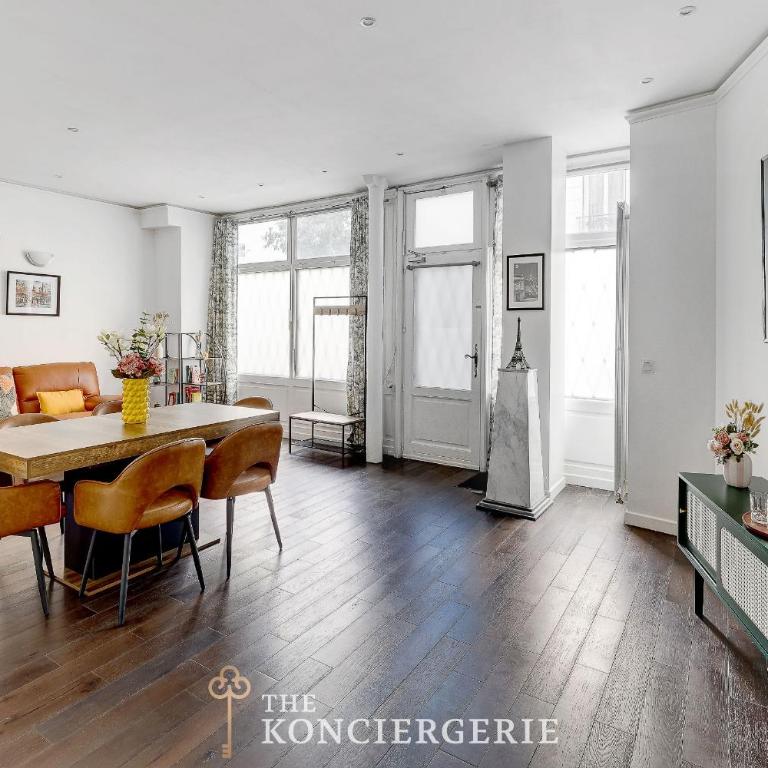 Maison spacieuse proche Buttes-Chaumont avec baby-foot - Appartement - 4