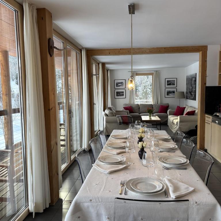Chesa Rivarel - Pontresina - Apartment mit Blick auf die Berge - 7