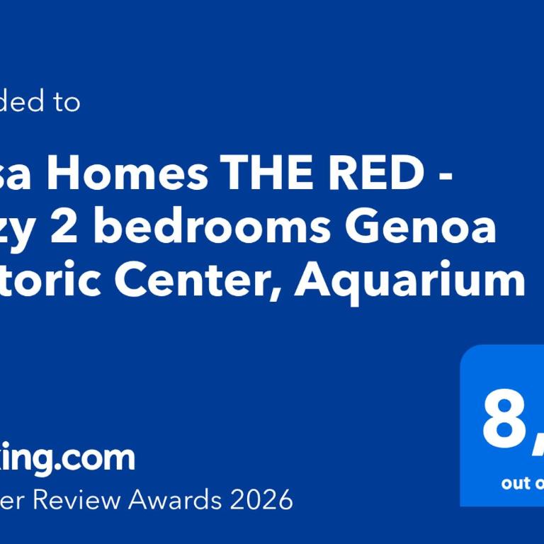 Rosa Homes THE RED - Cozy 2 bedrooms Genoa Historic Center, Aquarium - Two-Bedroom Apartment - 35