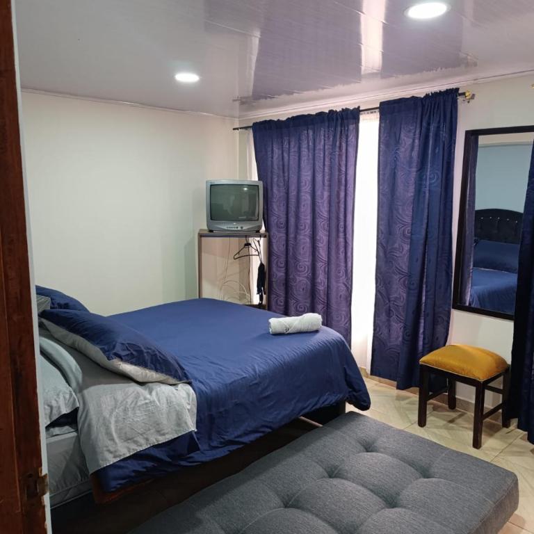 Hospedaje Room's El Dorado - Habitación Deluxe - 1 cama grande - 1