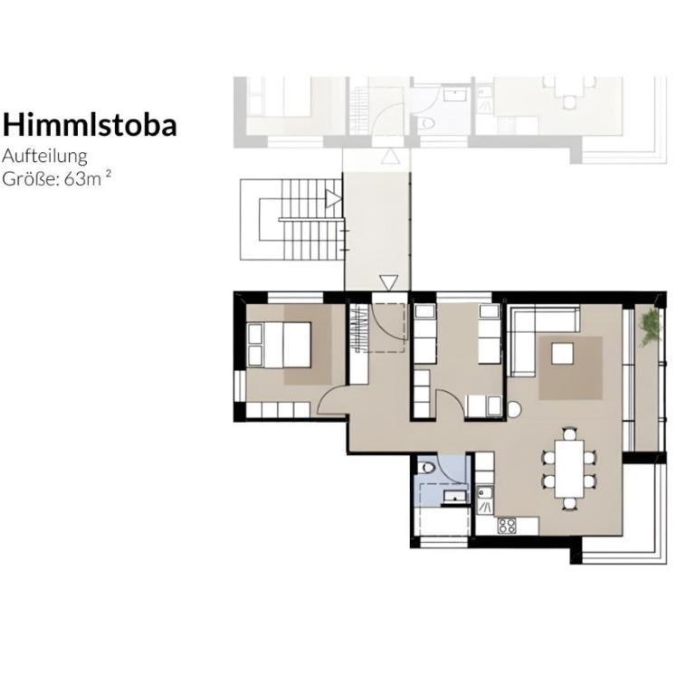 Plünggas Chalets - Apartment mit 2 Schlafzimmern - 33