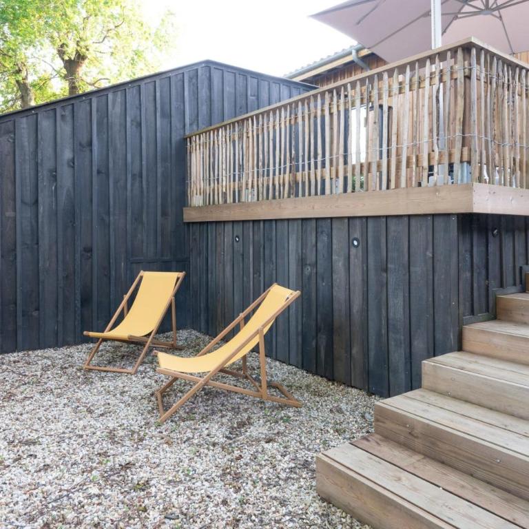 House with spa and direct access to Lake Cazaux - Ferienhaus - 19